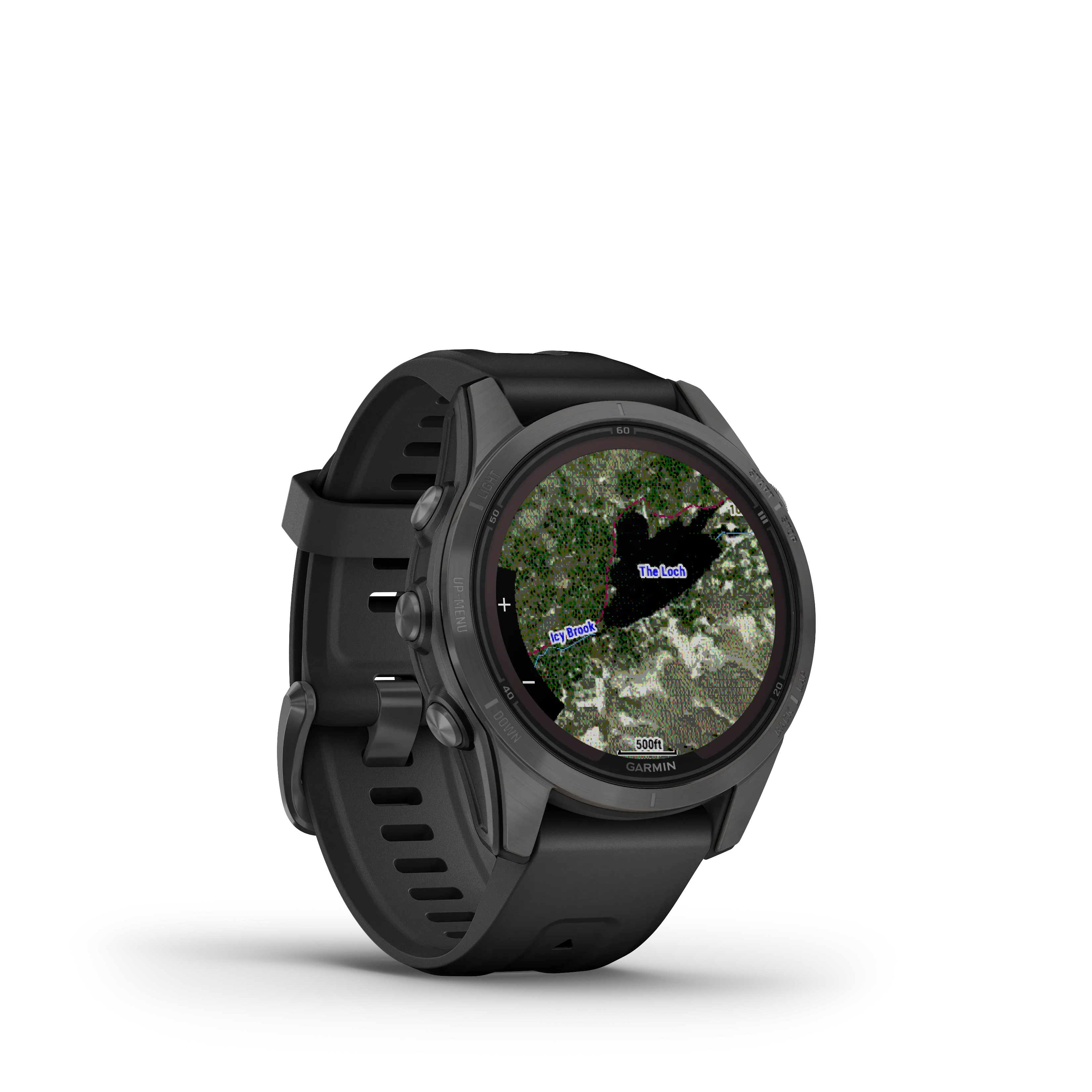 Garmin Fenix 7S Pro Sapphire Solar Carbon Grey Titanium