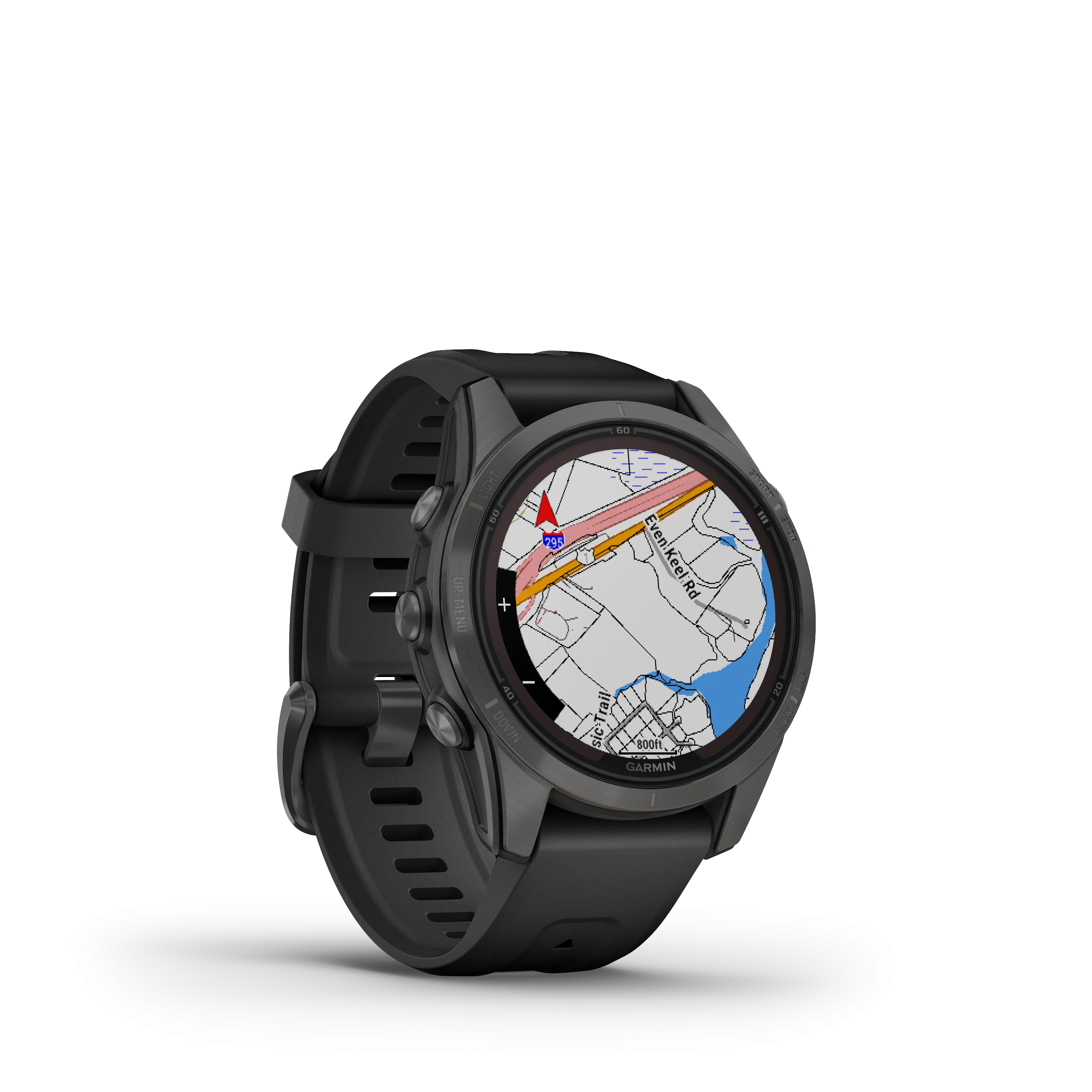 Garmin Fenix 7S Pro Sapphire Solar Carbon Grey Titanium