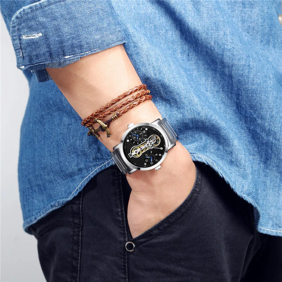 GUANQIN Black Diver Watch