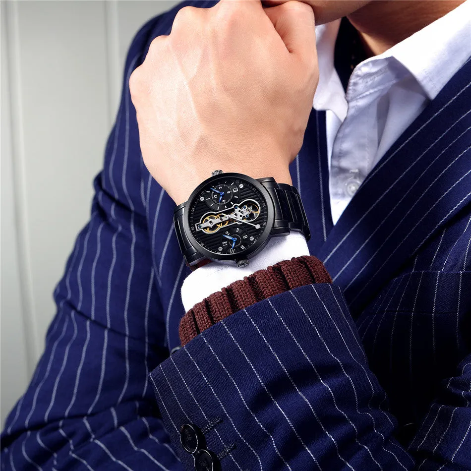 GUANQIN Black Diver Watch