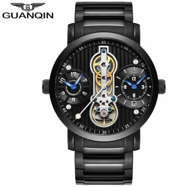 GUANQIN Black Diver Watch