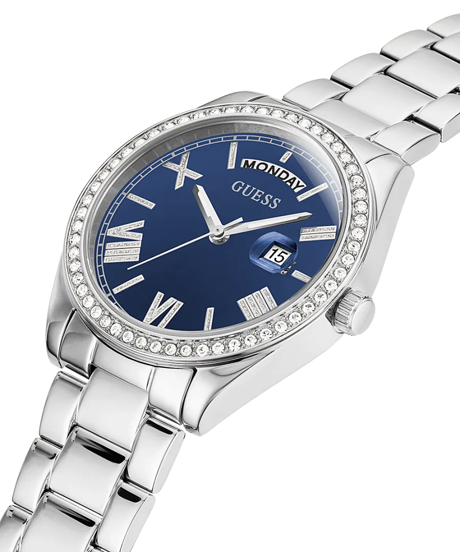 Guess GW0307L1 Silver Tone Stainless Steel Watch Unisex
