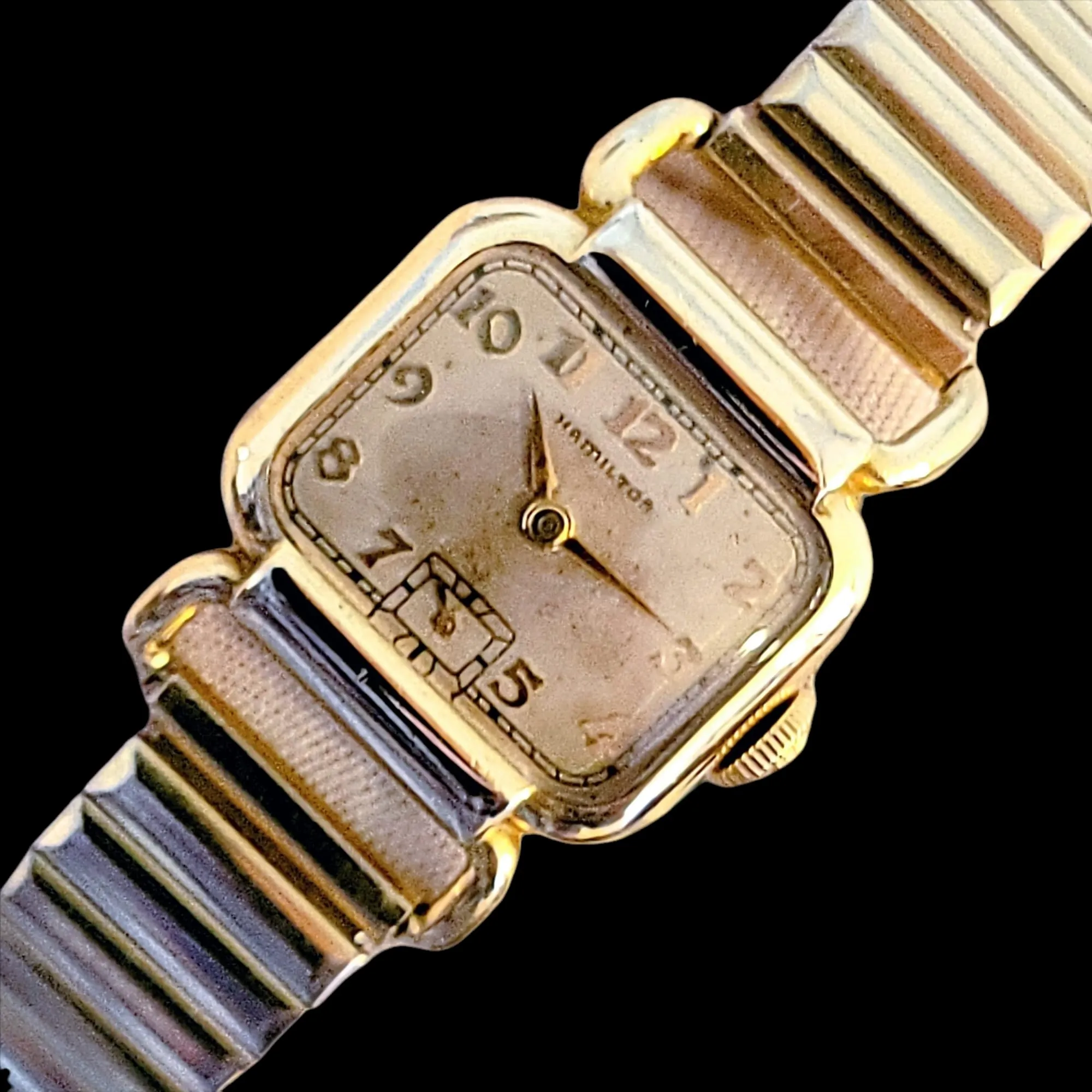 Hamilton 1939 Medwick Watch 17 Jewels Grade 987A U.S.A. Made