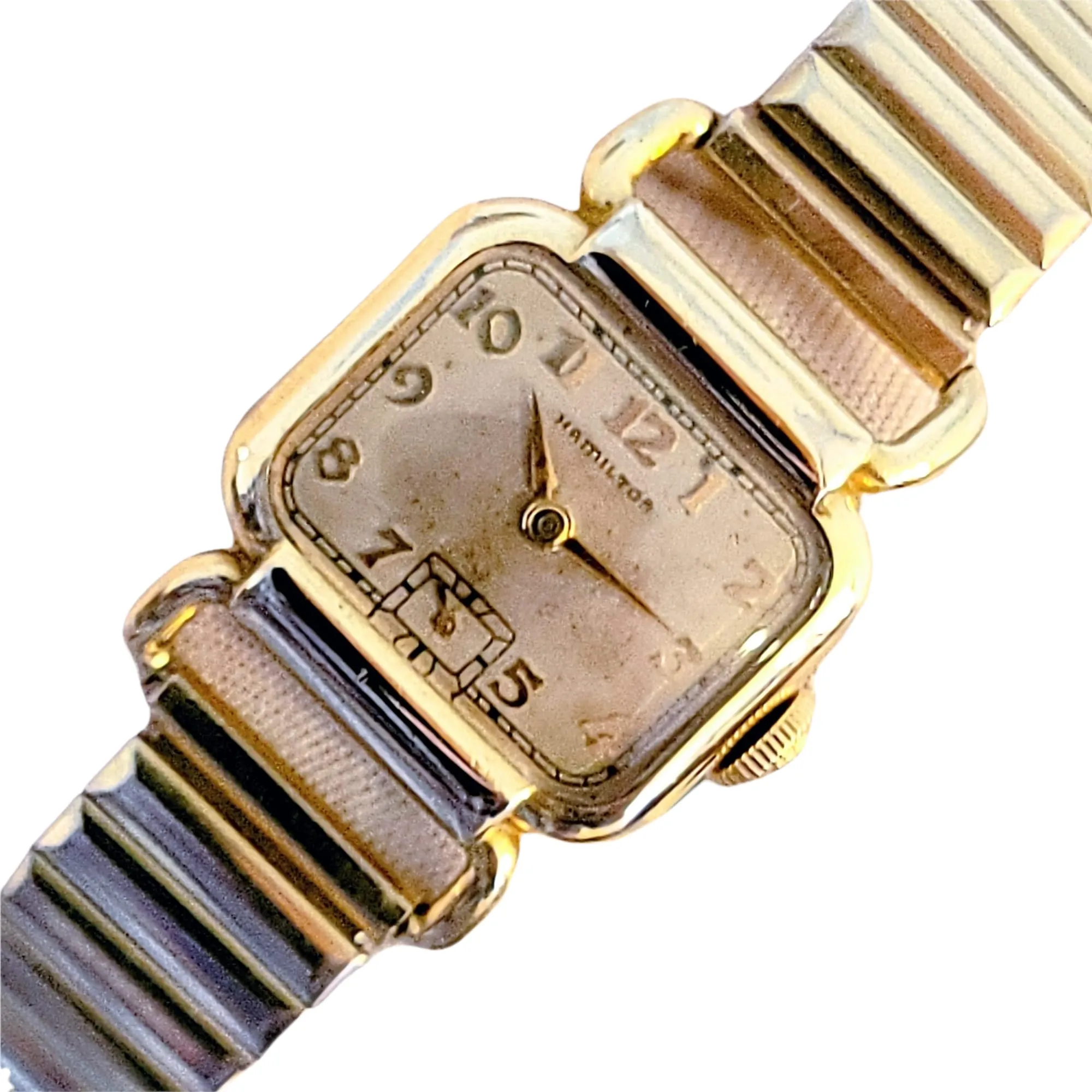 Hamilton 1939 Medwick Watch 17 Jewels Grade 987A U.S.A. Made