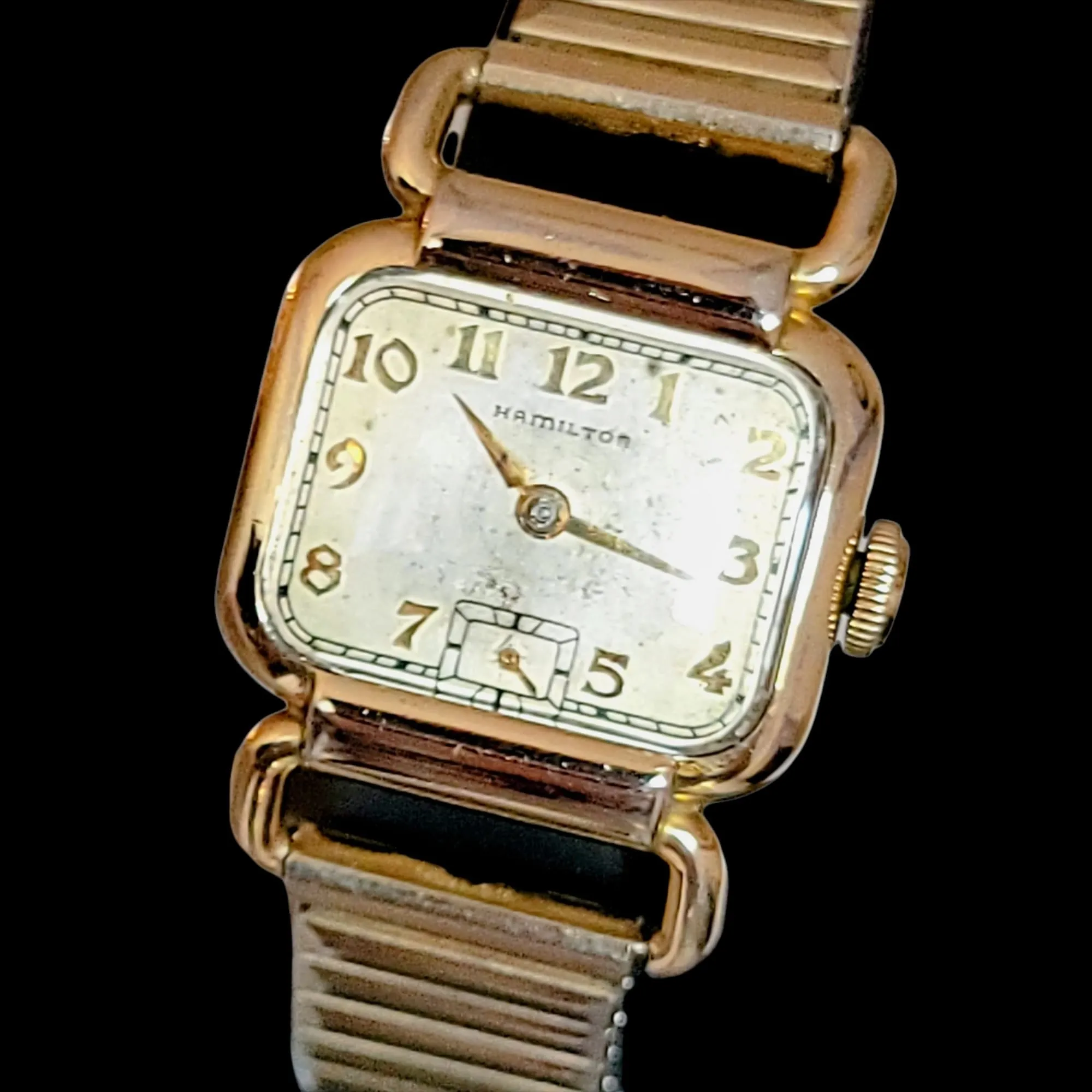 Hamilton 1939 Medwick Watch 17 Jewels Grade 987A U.S.A. Made
