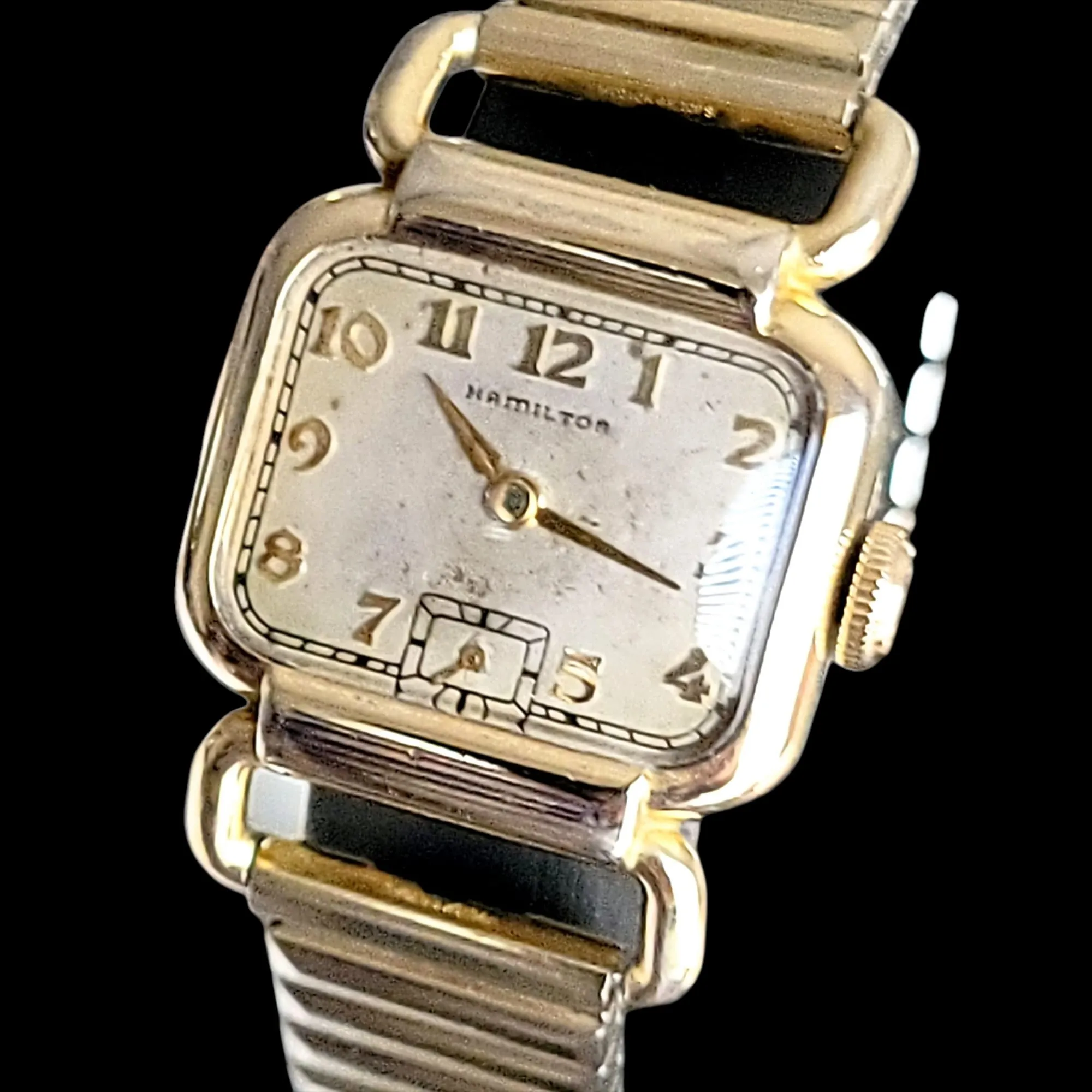 Hamilton 1939 Medwick Watch 17 Jewels Grade 987A U.S.A. Made