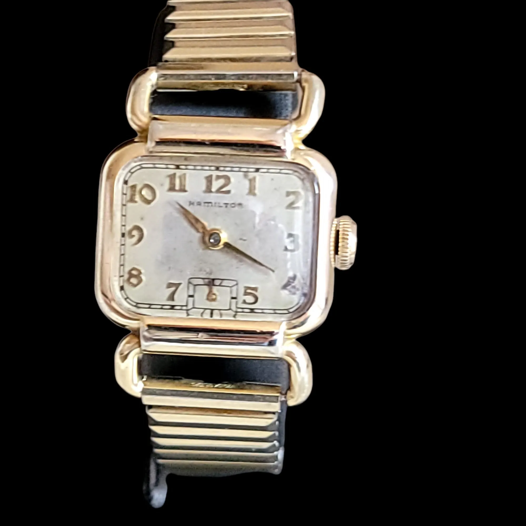 Hamilton 1939 Medwick Watch 17 Jewels Grade 987A U.S.A. Made