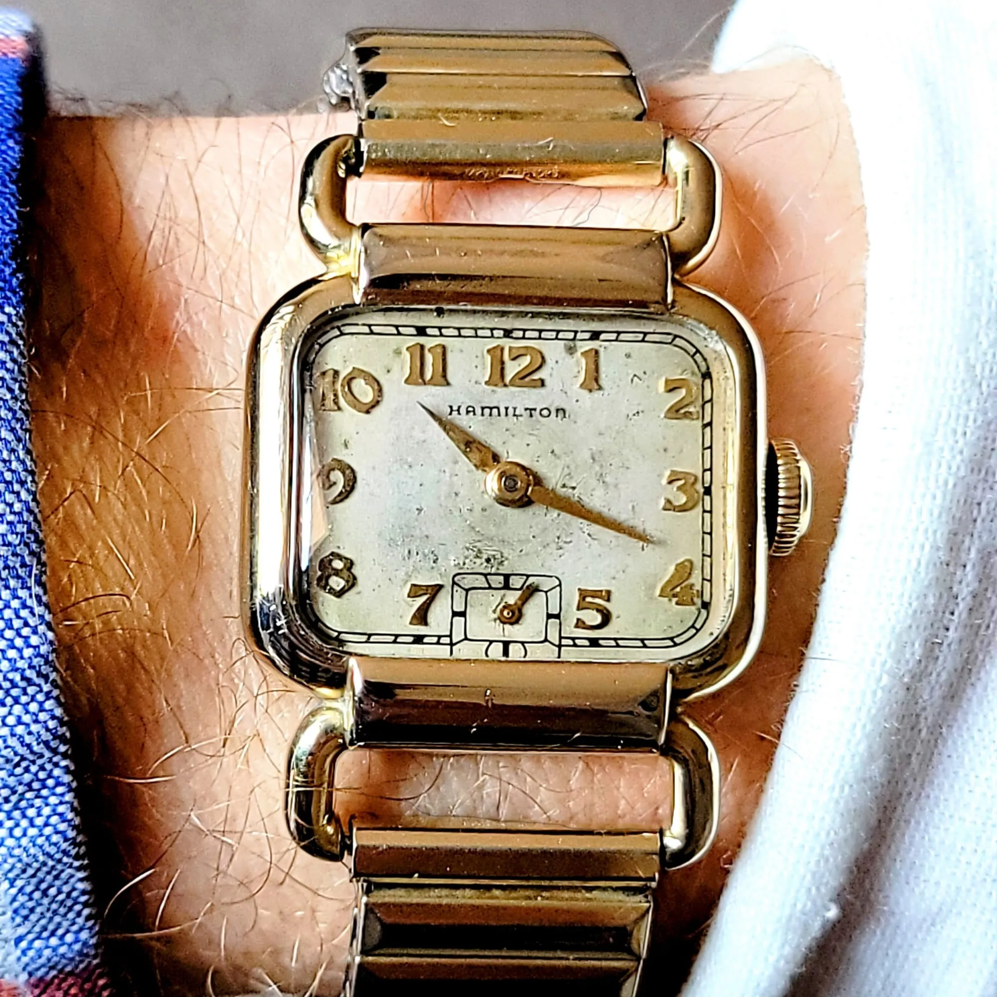 Hamilton 1939 Medwick Watch 17 Jewels Grade 987A U.S.A. Made