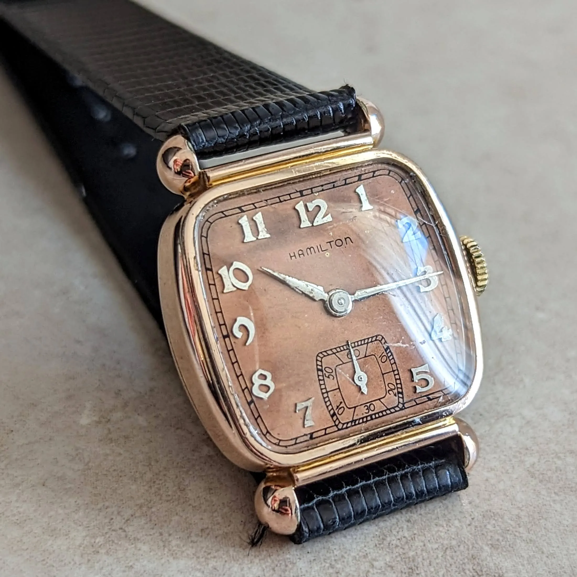 HAMILTON 1941 Coral Martin Wristwatch 17 Jewels Grade 987A  U.S.A. Made Watch