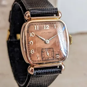 HAMILTON 1941 Coral Martin Wristwatch 17 Jewels Grade 987A  U.S.A. Made Watch