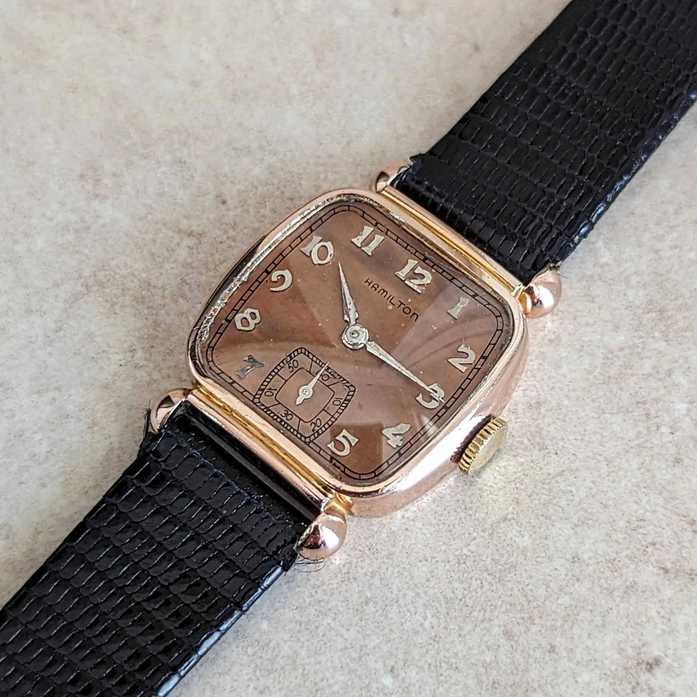 HAMILTON 1941 Coral Martin Wristwatch 17 Jewels Grade 987A  U.S.A. Made Watch