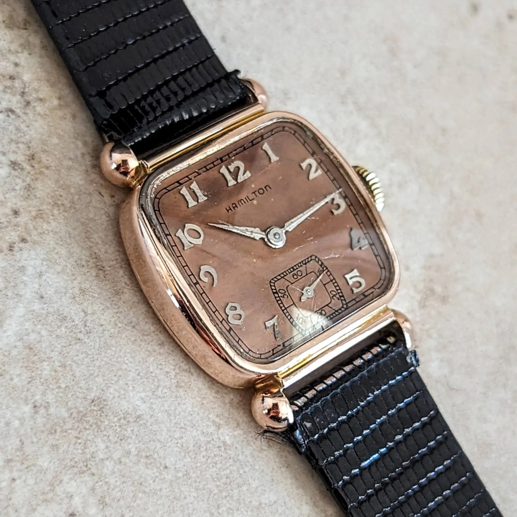 HAMILTON 1941 Coral Martin Wristwatch 17 Jewels Grade 987A  U.S.A. Made Watch