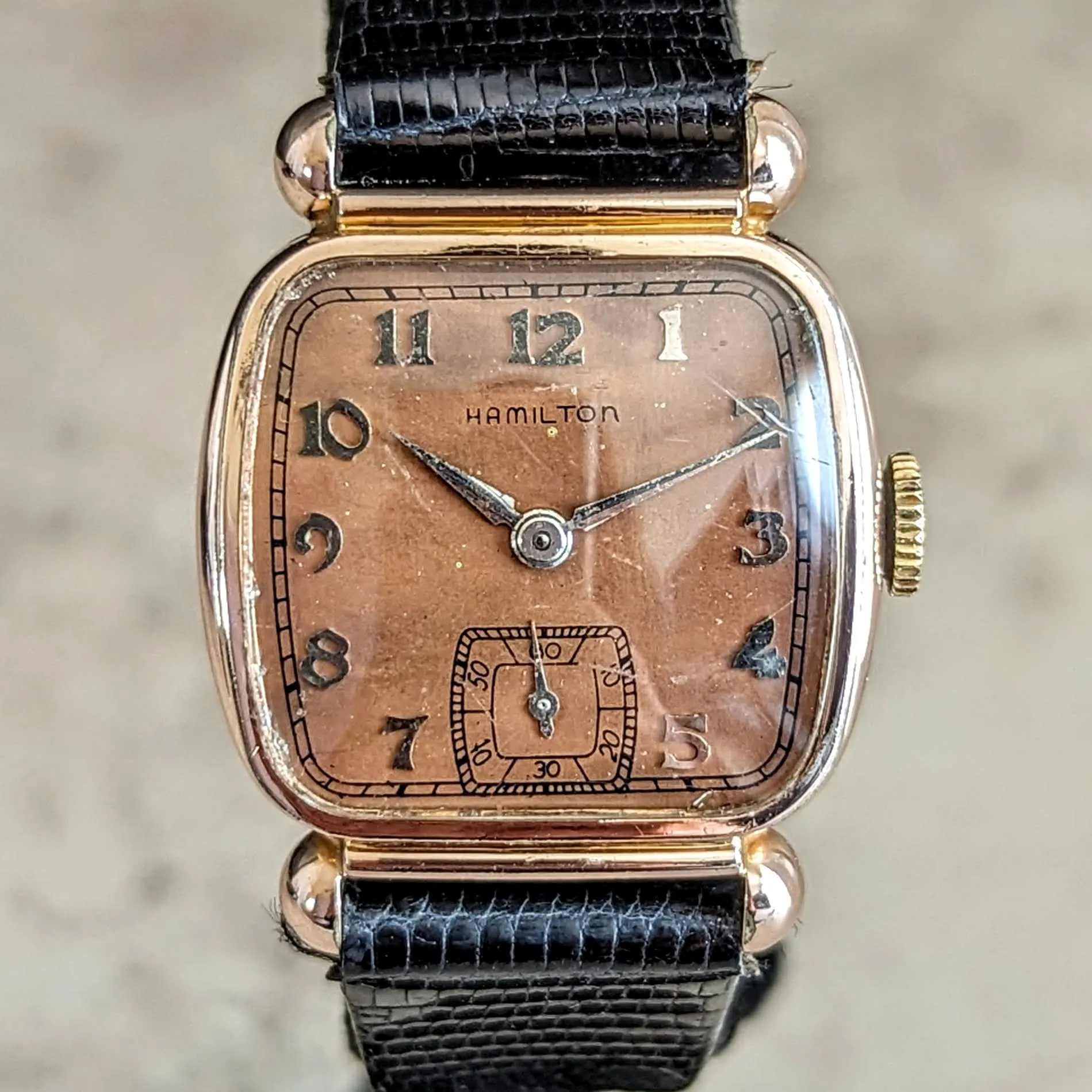 HAMILTON 1941 Coral Martin Wristwatch 17 Jewels Grade 987A  U.S.A. Made Watch