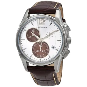 Hamilton Jazzmaster Chronograph Quartz Silver Dial Men's Watch H32612551