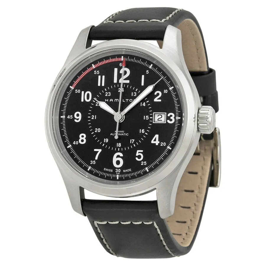 Hamilton Khaki Field Automatic Black Dial Men's Watch H70595733