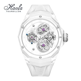 Haofa 2388 All Sapphire Case Mystery Tourbillon Manual Winding Watch