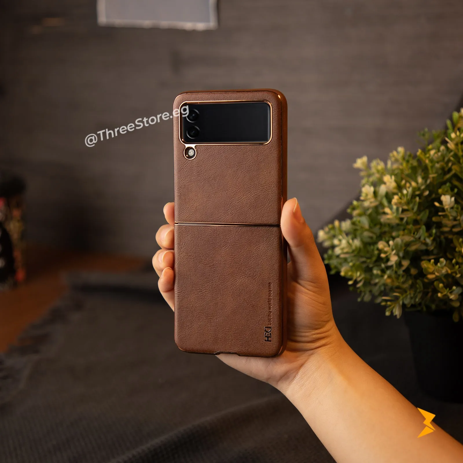 HDD Elegant Leather Case Samsung  Z Flip 4