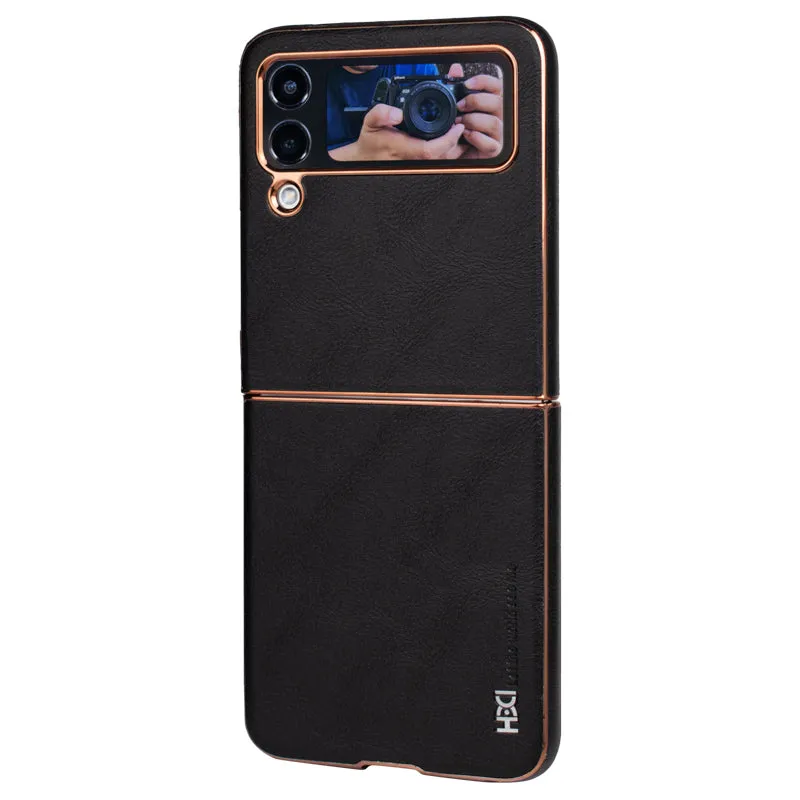 HDD Elegant Leather Case Samsung  Z Flip 4