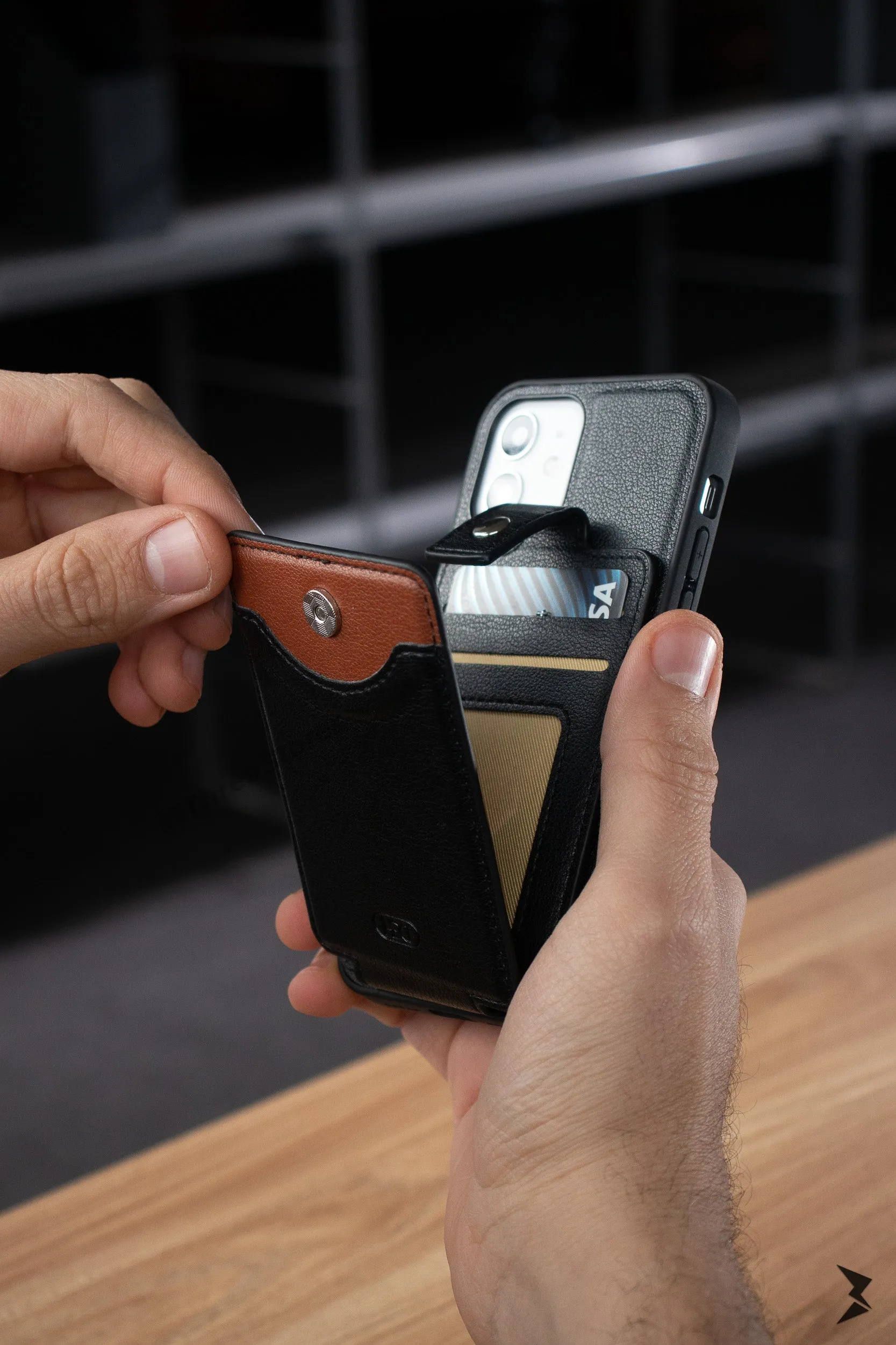 Hdd Leather Card Case iPhone 11