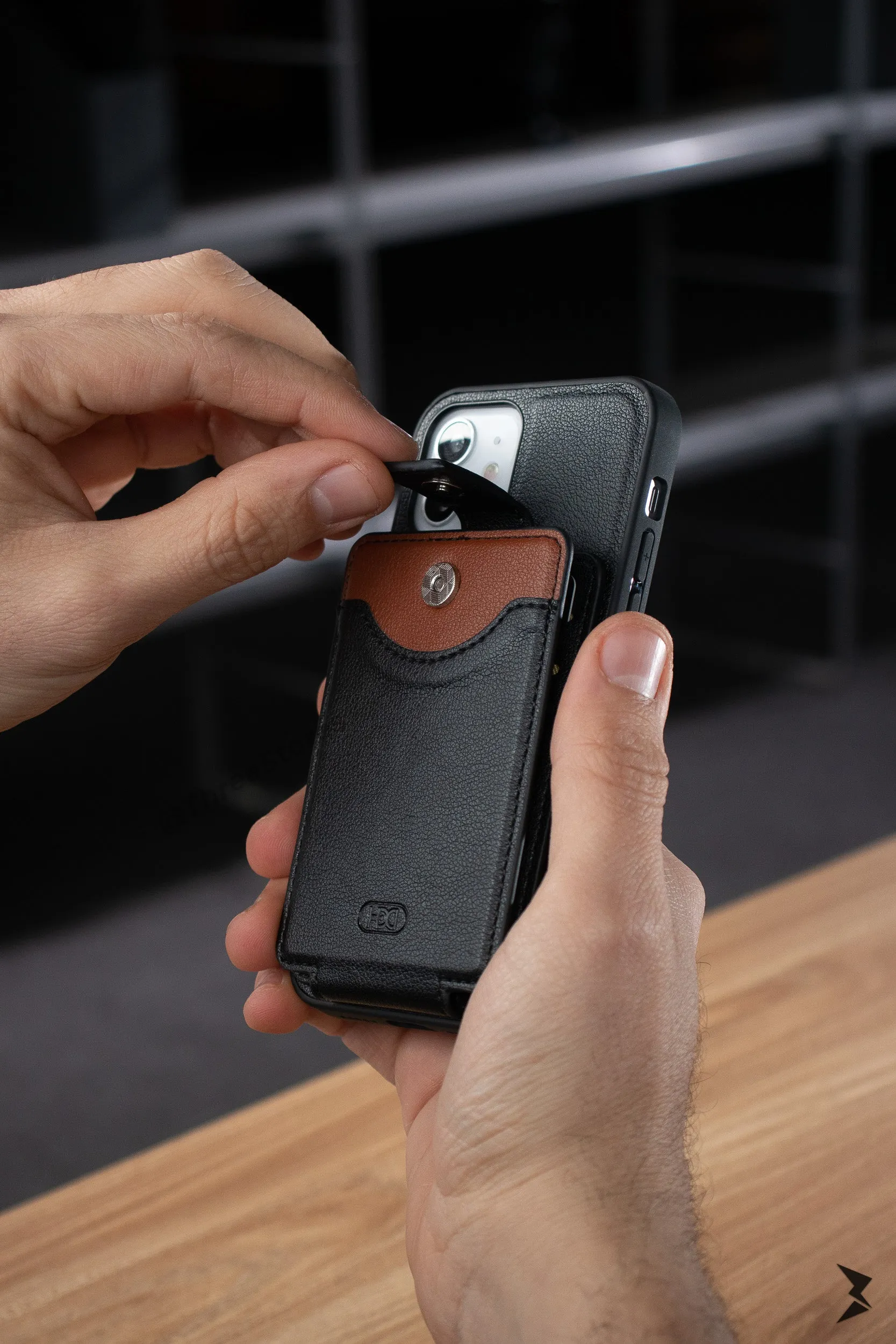 Hdd Leather Card Case iPhone 11