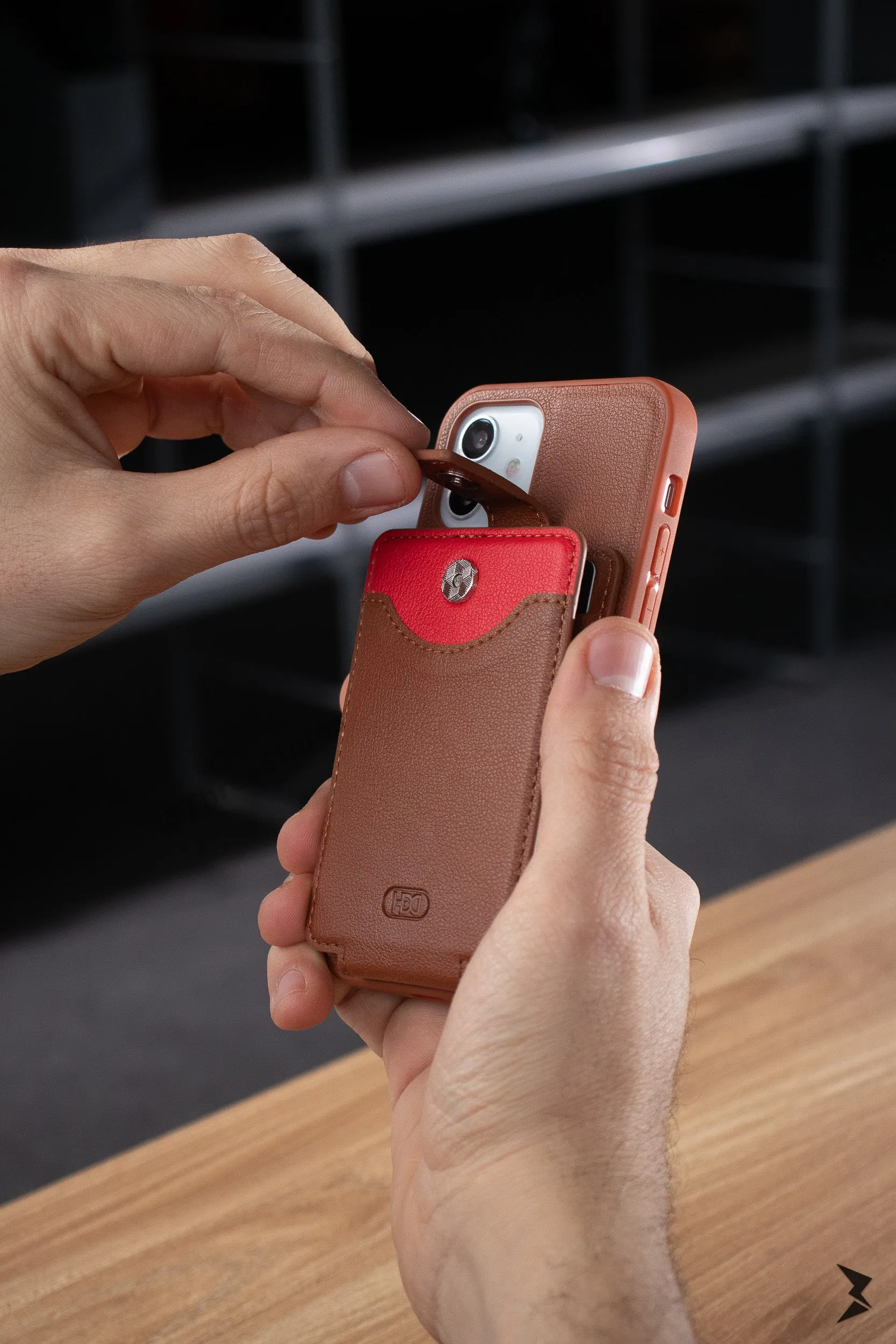 Hdd Leather Card Case iPhone 11