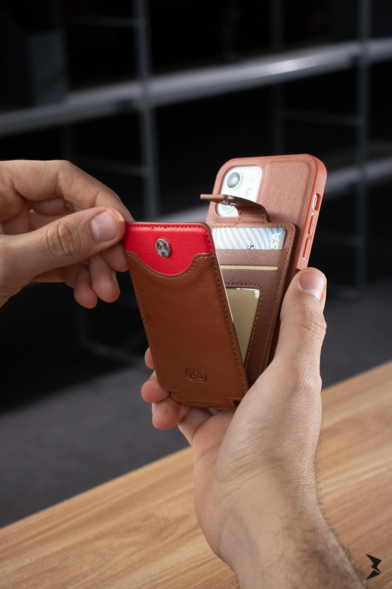 Hdd Leather Card Case iPhone 11