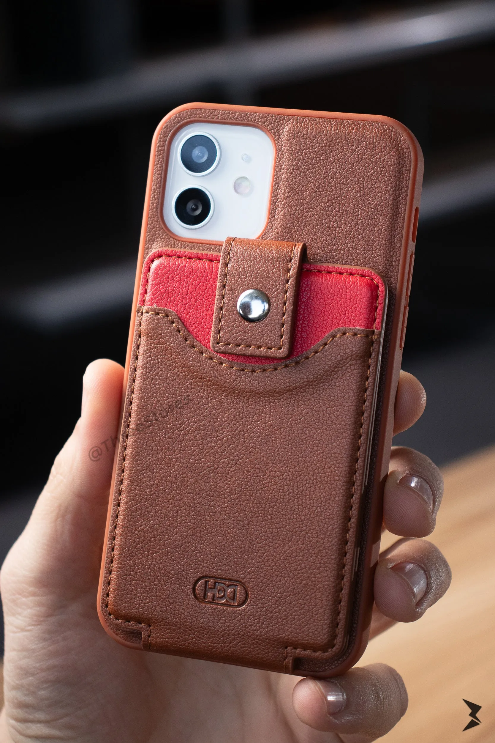 Hdd Leather Card Case iPhone 11