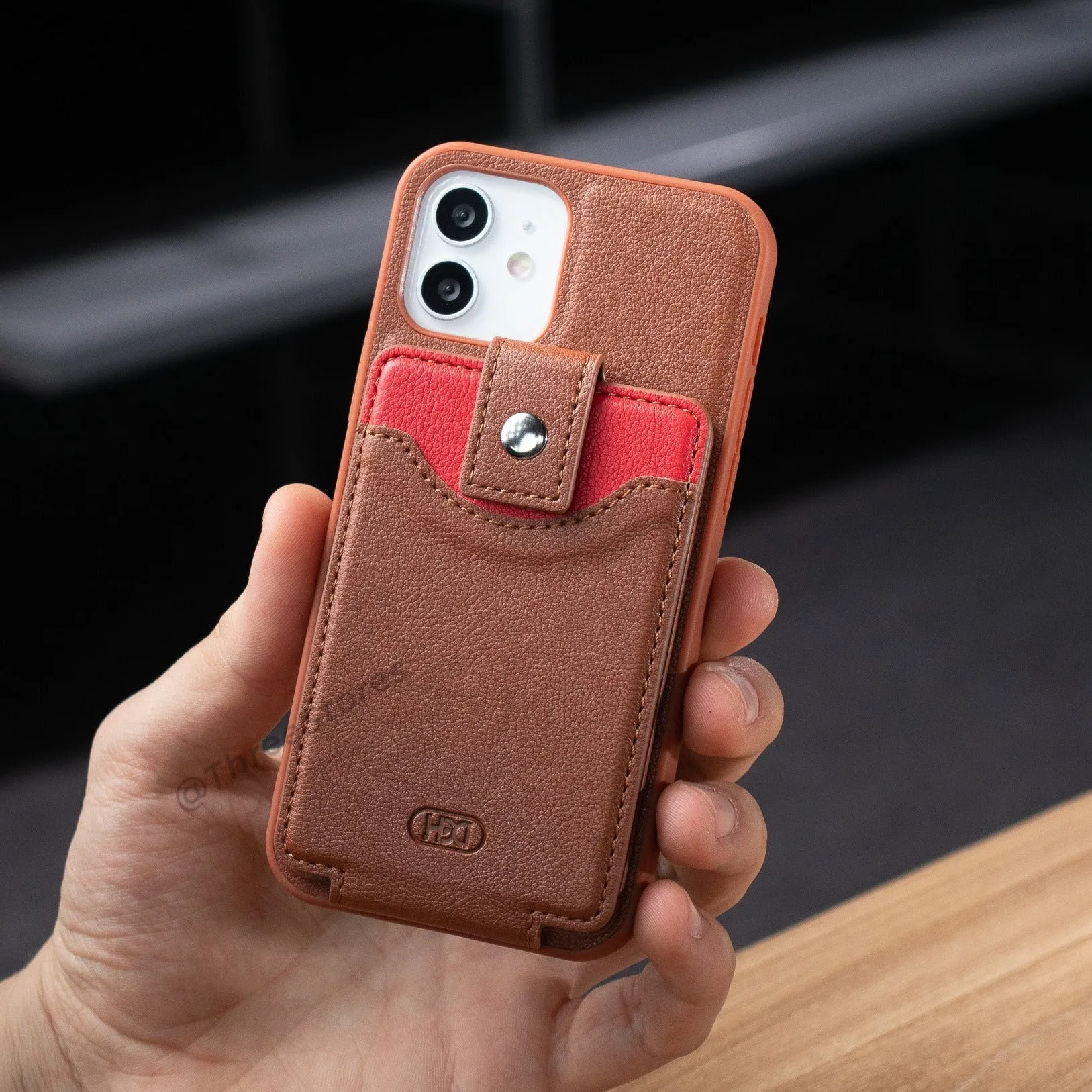 Hdd Leather Card Case iPhone 11