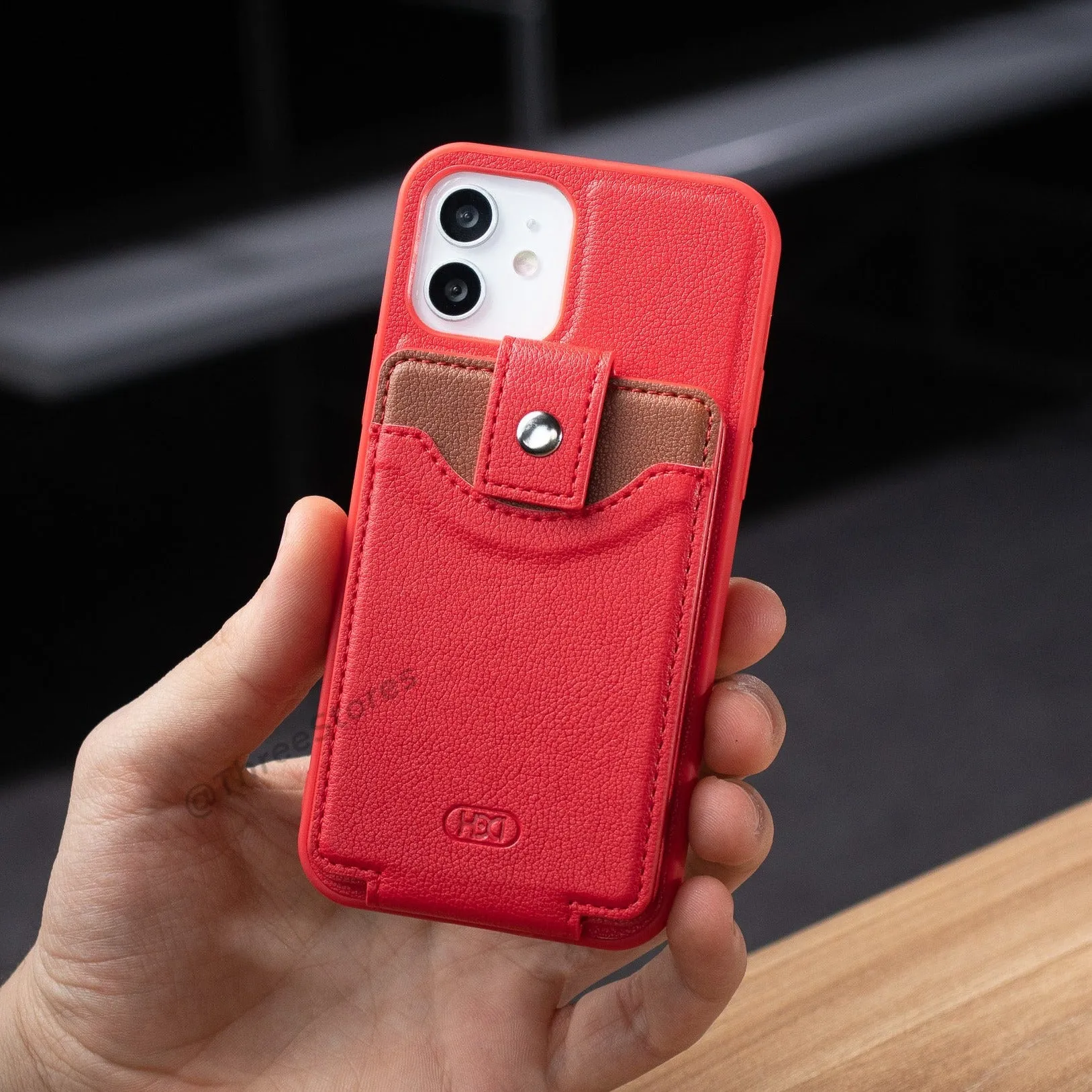 Hdd Leather Card Case iPhone 11