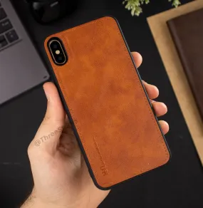 Hdd Leather Case iPhone X Max