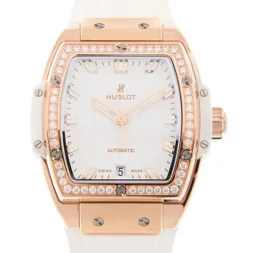 Hublot Big Bang Automatic Diamond White Dial Watch 665.OE.2080.RW.1204