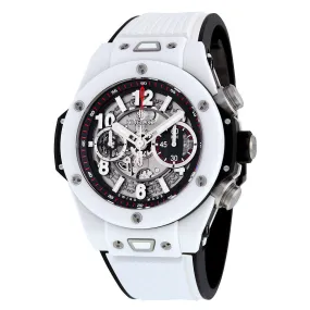 Hublot Big Bang UNICO Mat Black Dial Ceramic Chronograph Men's Watch 411.HX.1170.RX