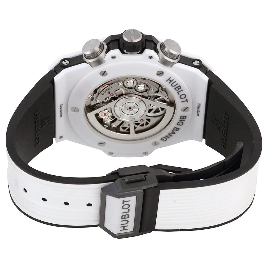 Hublot Big Bang UNICO Mat Black Dial Ceramic Chronograph Men's Watch 411.HX.1170.RX