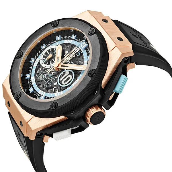 Hublot King Power Maradona Skeleton Dial Automatic Men's Watch 716.OM.1129.RX.DMA12