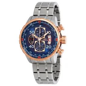 Invicta Aviator Chronograph Blue Dial Men's Watch 17203