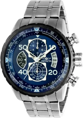 Invicta Aviator Chronograph Blue Dial Men's Watch 22970