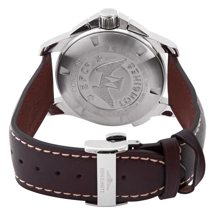 Longines Conquest Chronograph Quartz Silver Dial Men's Watch L3.702.4.76.5