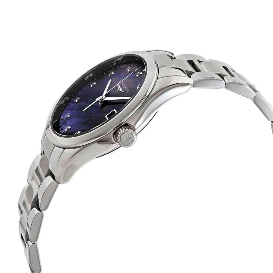 Longines Conquest Classic Black Mother of Pearl Diamond Dial Ladies Watch L23864886