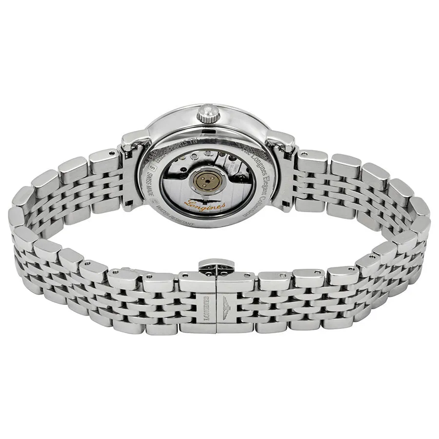 Longines Elegant Automatic Diamond Blue Dial Ladies Watch L4.310.4.97.6