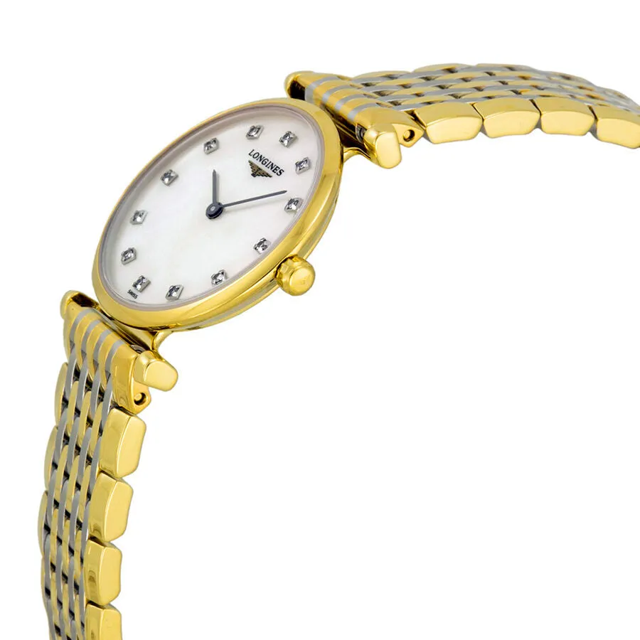 Longines La Grande Classique Diamond Ladies Watch L42092877 L4.209.2.87.7