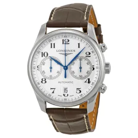 Longines Master Chronograph Silver Dial Men's Watch L26294783 L2.669.4.78.5