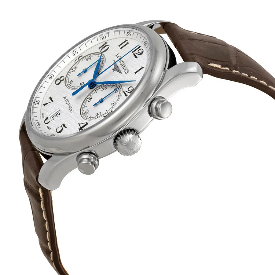 Longines Master Chronograph Silver Dial Men's Watch L26294783 L2.669.4.78.5