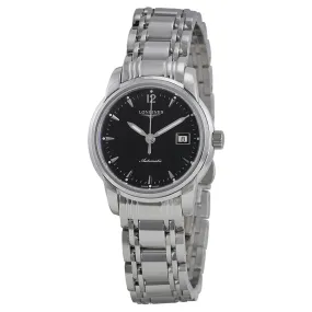 Longines Saint Imier Black Dial Stainless Steel Ladies Watch L25634526 L2.563.4.52.6
