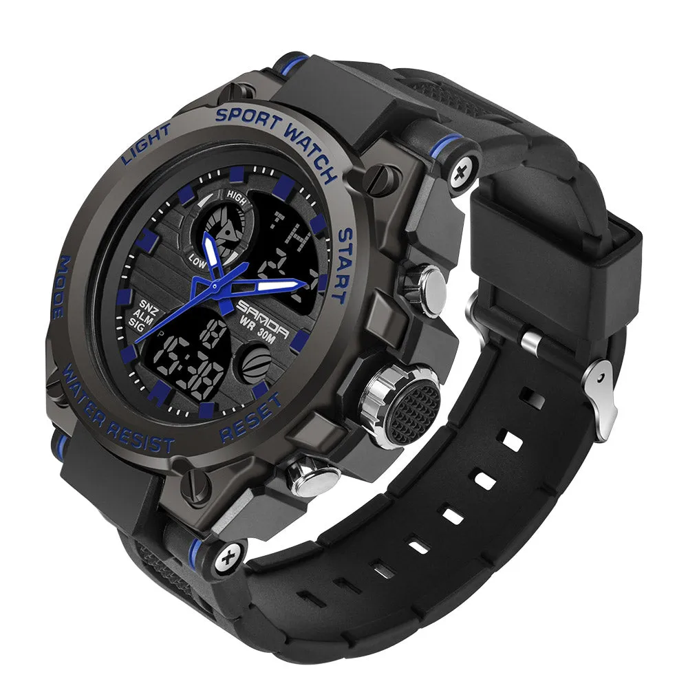 Luxury Military Quartz Electronic Watches Shockproof Waterproof Digital Wristwatch