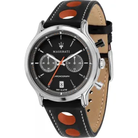 Maserati Legend Chronograph Quartz Black Dial Men's Watch R8851138003