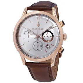 Maserati Ricordo Chronograph Silver Dial Men's Watch R8871633002