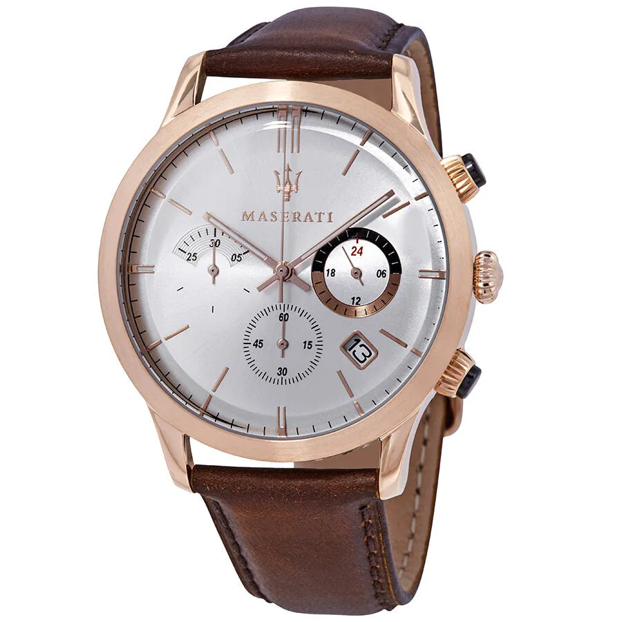 Maserati Ricordo Chronograph Silver Dial Men's Watch R8871633002