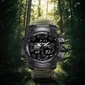 Men Digital Multi Use Survival Digital Sports Watches