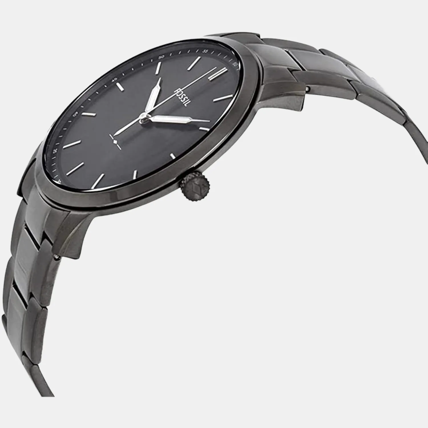 Men's Grey Analog Stainless Steel Watch FS5459