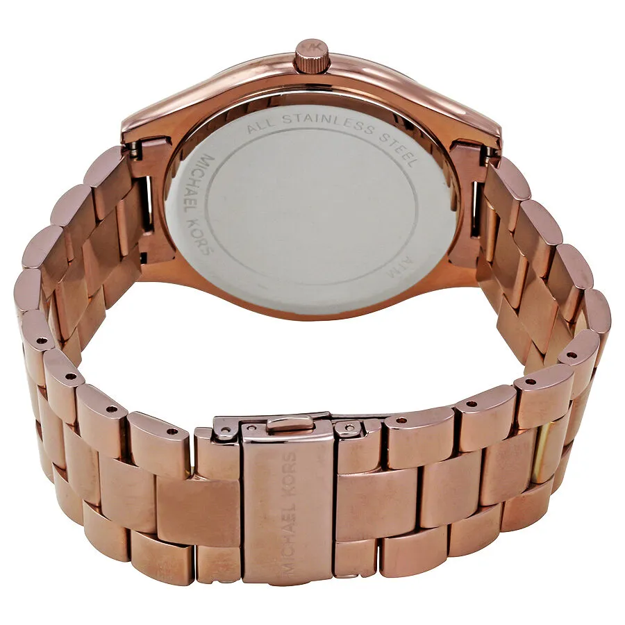 Michael Kors Slim Runway Sable Dial Ladies Dress Watch MK3418